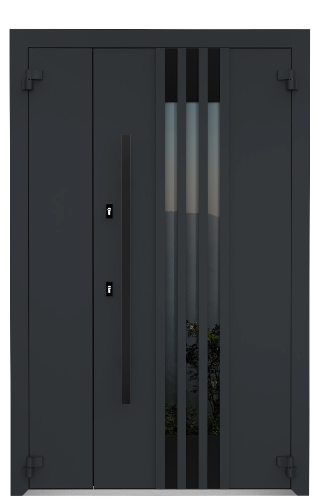 Металюкс Boston AG6119 полуторная дверь