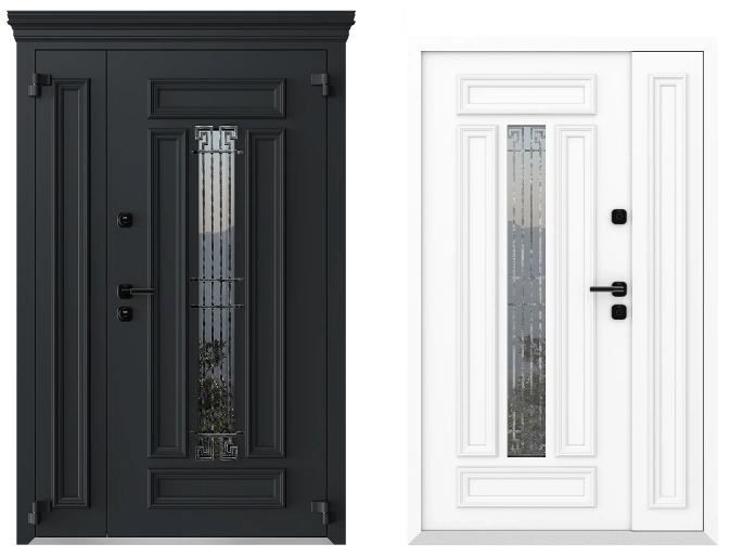 Металюкс Boston AG6077 полуторная дверь