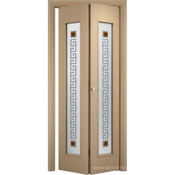 Складная дверь c - 17 Квадрат