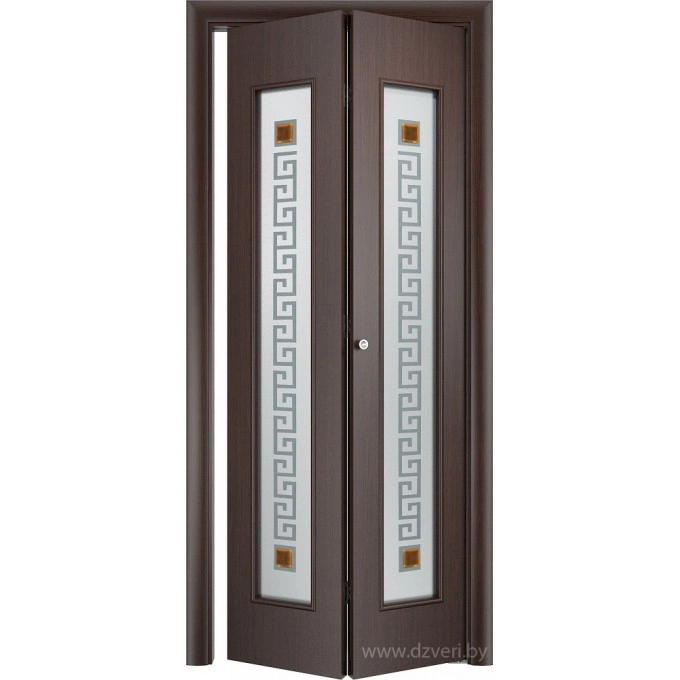 Складная дверь c - 17 Квадрат