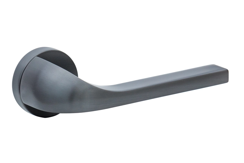 Дверная ручка System / NETA BBN черный матовый никель