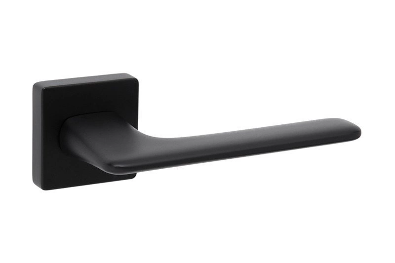 Дверная ручка System / NIX SQ AL6 черный матовый