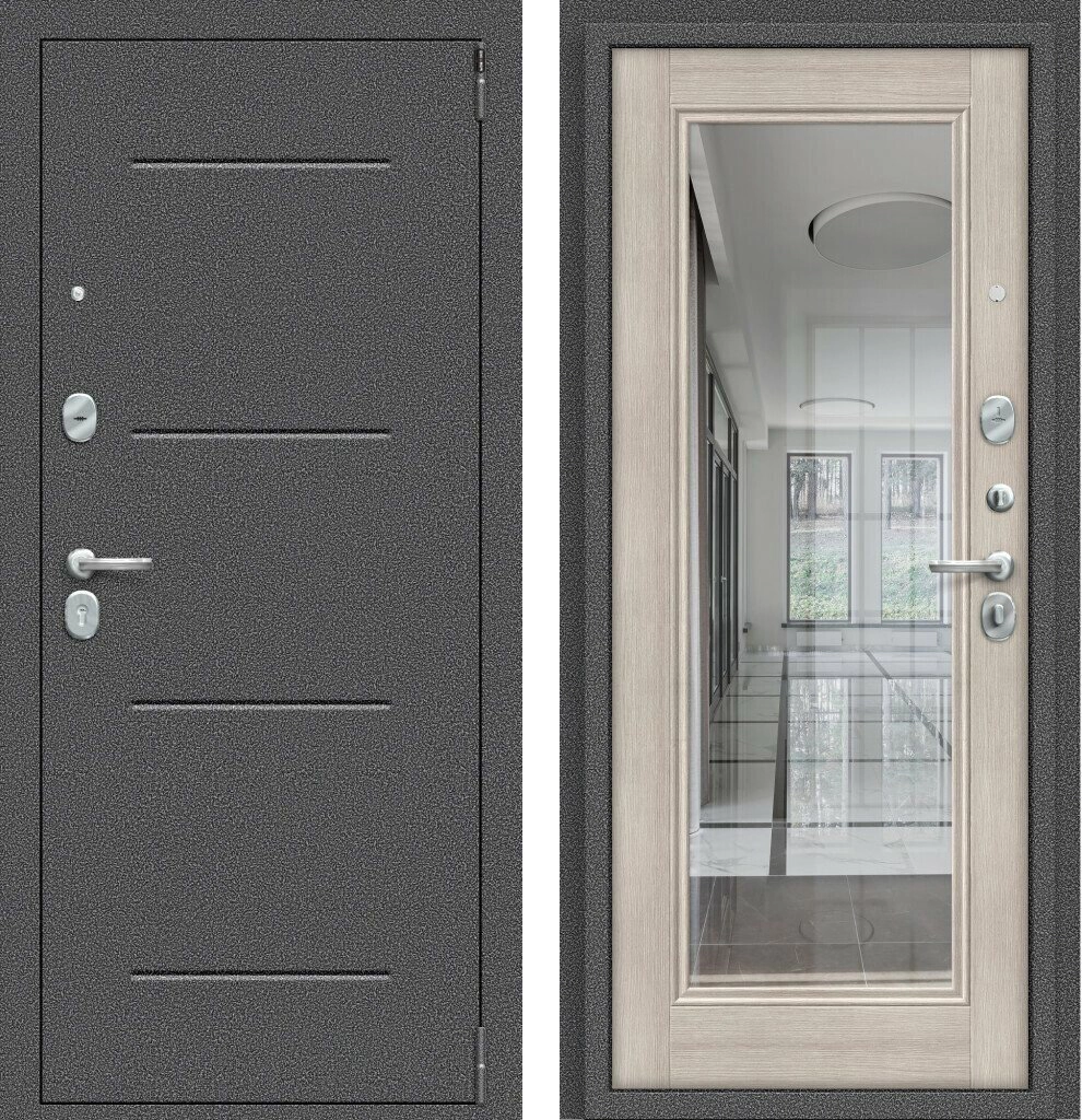 Porta R 104.П61 Антик Серебро/Cappuccino Veralinga