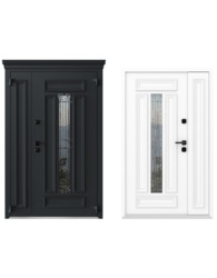 Металюкс Boston AG6077 полуторная дверь