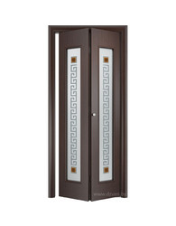 Складная дверь c - 17 Квадрат