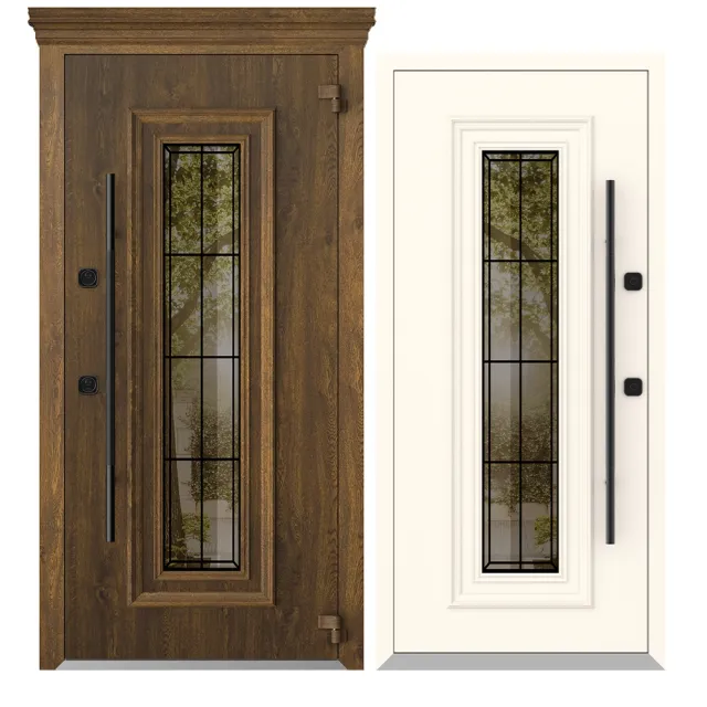 Входная дверь Металюкс Boston Nature AG6044 P-SU