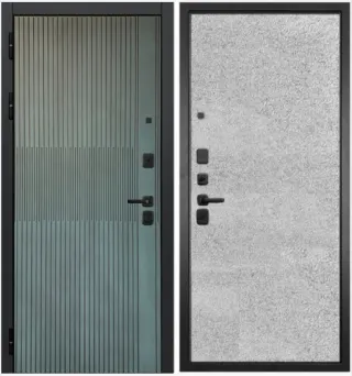 Входная дверь Бриони 77-1 Бетон светлый