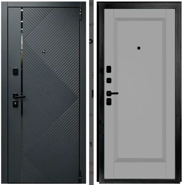 Входная дверь Porta R 87.П1 Graphite Pro/Nardo Grey