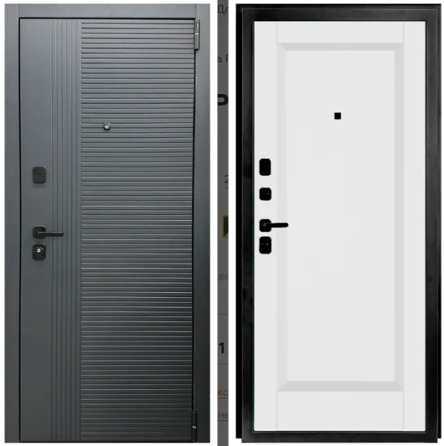 Входная дверь Porta R 89.П1 Graphite Pro/Alaska