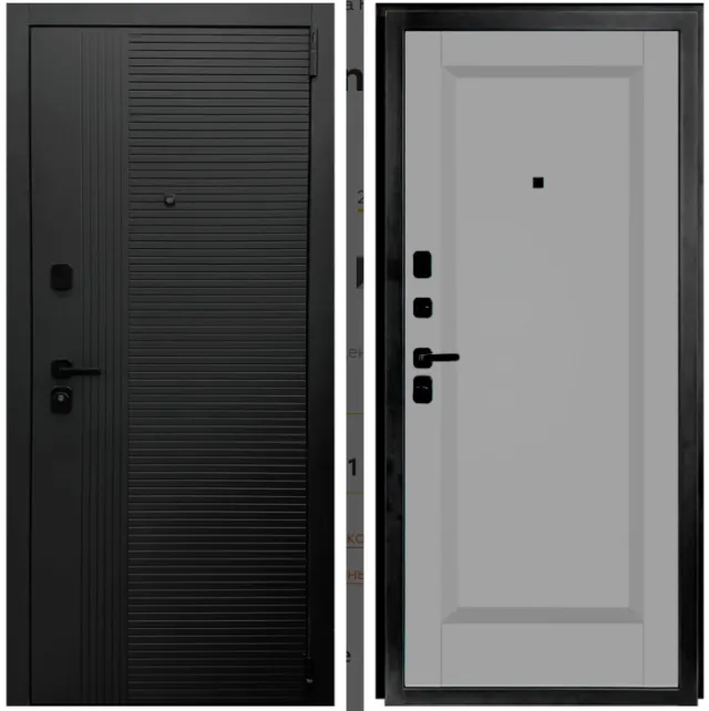 Входная дверь Porta R 89.П1 Moon Stone/Nardo Grey