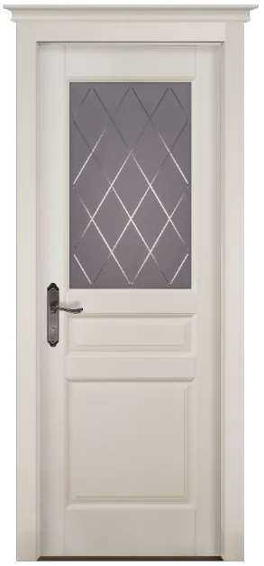 Межкомнатная дверь Валенсия ДО Белый Ольха