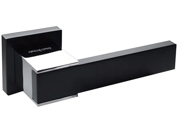 Дверная ручка Oro&Oro / TECNO  BLACK/CP