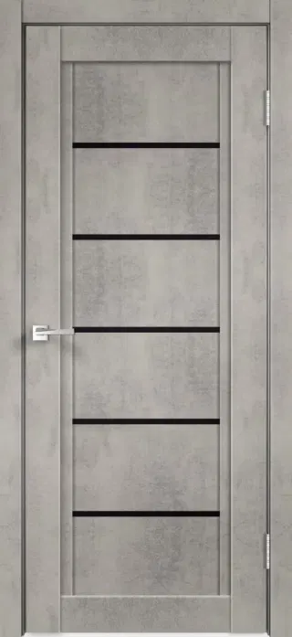 Межкомнатная дверь VellDooris NEXT 1 Муар светло-серый