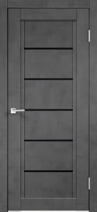Межкомнатная дверь VellDooris NEXT 1 Муар темно-серый