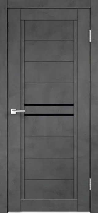 Межкомнатная дверь VellDooris NEXT 2 Муар темно-серый