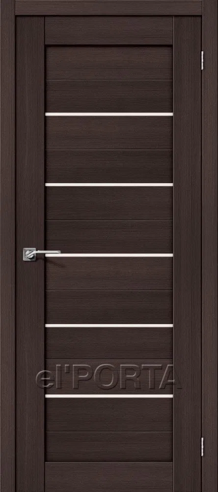 Межкомнатная дверь El Porta / ПОРТА-22, Wenge Veralinga