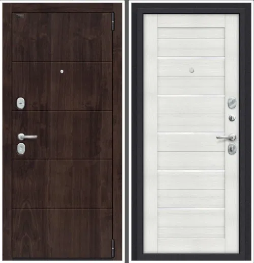 Входная дверь Porta S 4.П22 Almon 28 / Bianco Veralinga