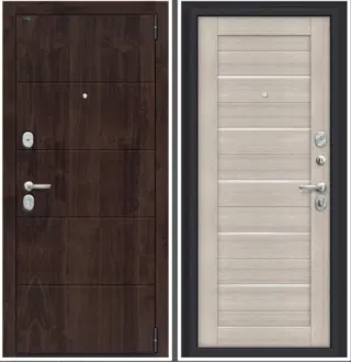 Входная дверь Porta S 4.П22 Almon 28 / Cappuccino Veralinga