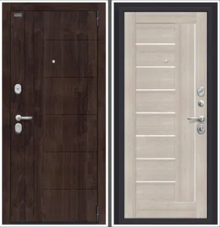 Входная дверь Porta S 9.П29 Almon 28 / Cappuccino Veralinga