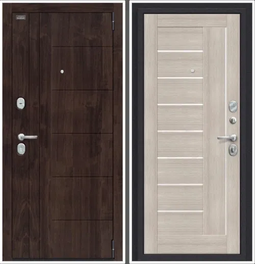 Входная дверь Porta S 9.П29 Almon 28 / Cappuccino Veralinga