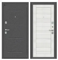 Входная дверь Porta S 104.П22 Антик Серебро/Bianco Veralinga