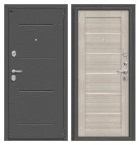 Входная дверь Porta S 104.П22 Антик Серебро/Cappuccino Veralinga