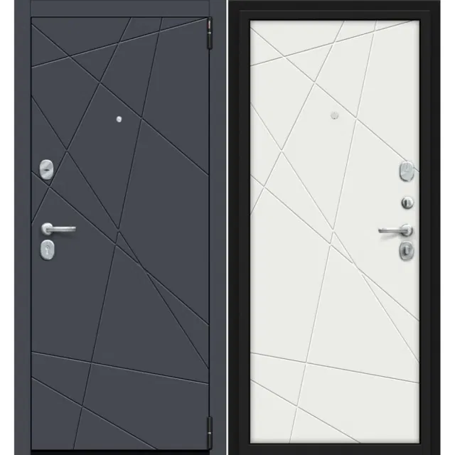 Входная дверь Porta S 15.15 Graphite Pro/Super White