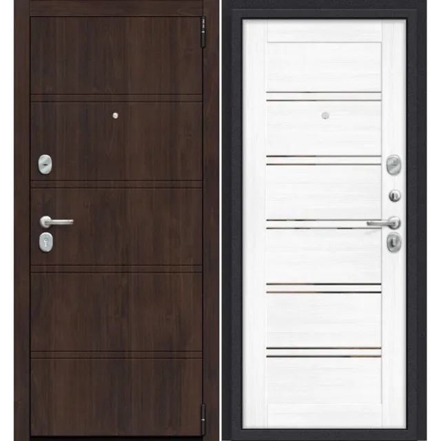 Входная дверь Porta R 8.П28 Almon 28 / Snow Veralinga