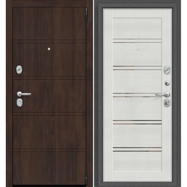 Входная дверь Porta R 8.П28 Almon 28 / Bianco Veralinga