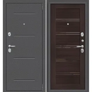 Входная дверь Porta R 104.П28 Антик Серебро/Wenge Veralinga