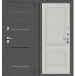 Входная дверь Porta R 104.K42 Антик Серебро/Nardo Grey