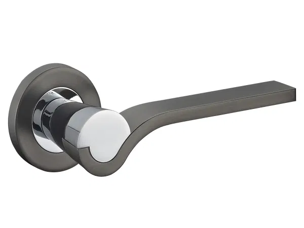 Дверная ручка Oro&Oro LUMCHE TITANIUM/CP